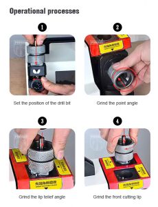 PG drill bit grinder operational processes, Drill Re-sharpener, Drill Bit Grinding Machine Manufacturers, drill bit grinder, twist drill bits, drill bit