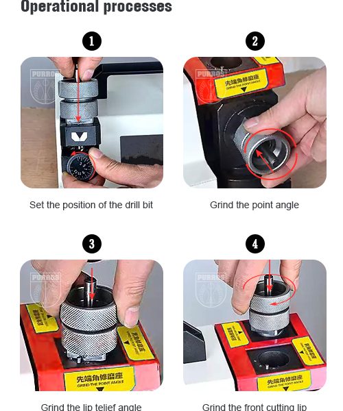 PG drill bit grinder operational processes, Drill Re-sharpener, Drill Bit Grinding Machine Manufacturers, drill bit grinder, twist drill bits, drill bit