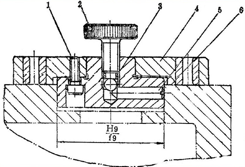 Struktur der Bohrlehre Flat Top Drill Jig