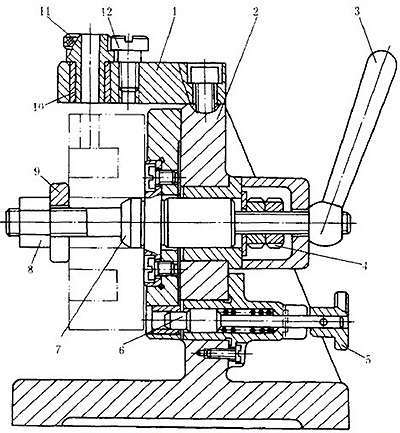 Structure of Drilling Jig Rotary Drill Jig