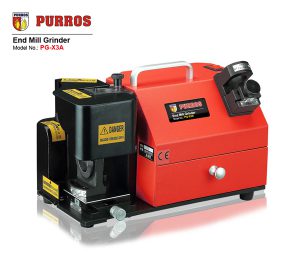 PURROS PG-X3A نهاية مطحنة مطحنة ، آلة طحن مثقاب ، حفر بت آلة شحذ